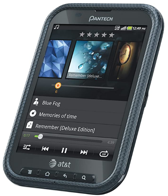 Pantech Pocket, Black (AT&T)